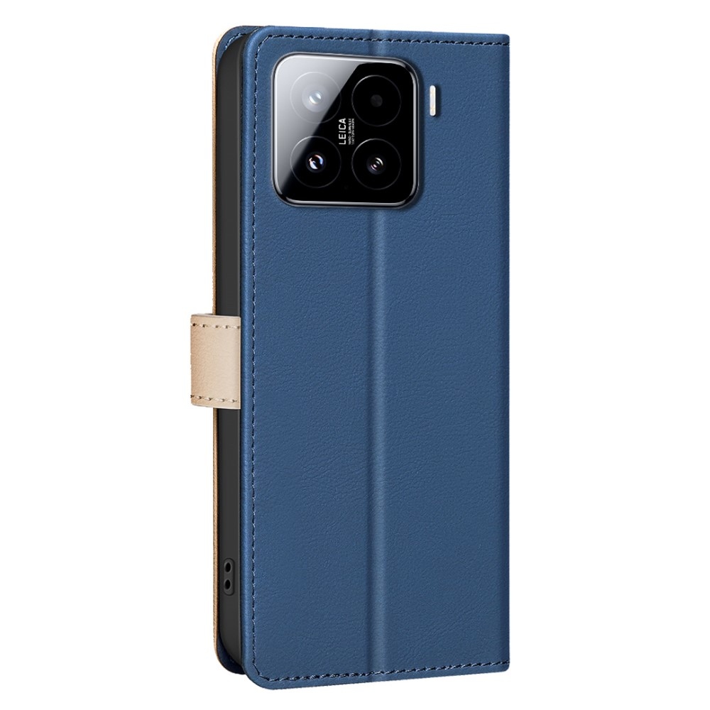 BNF DUO knížkové pouzdro na Xiaomi 15 - modré