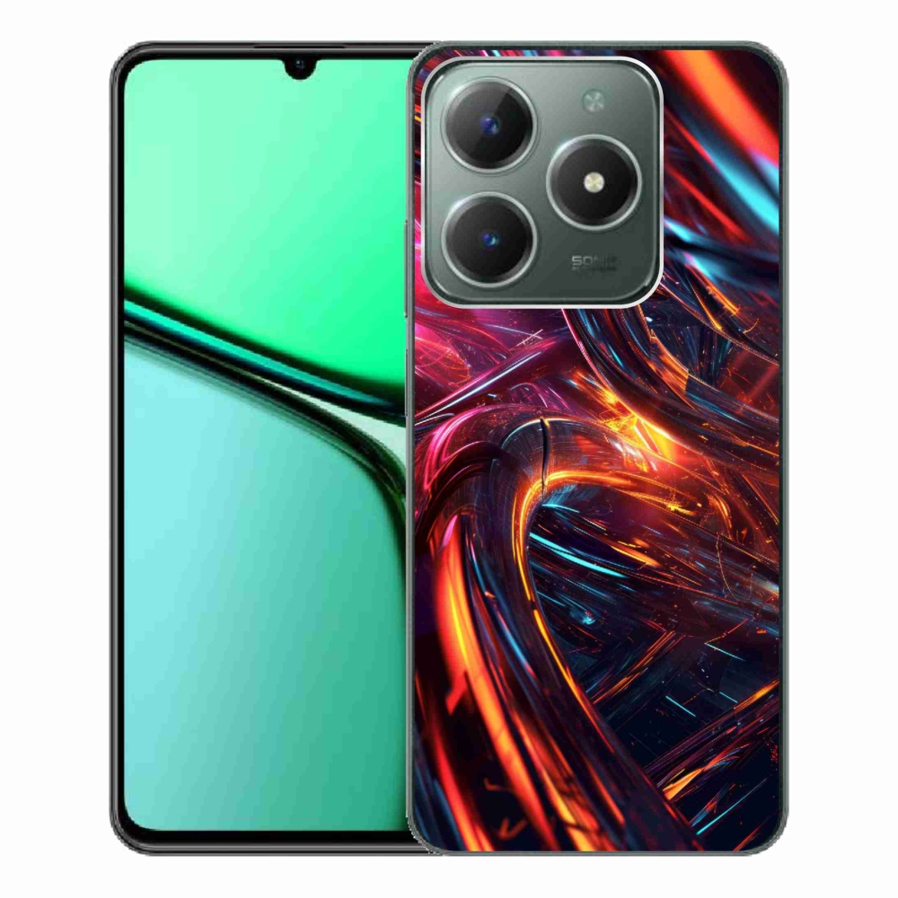 Gelový kryt mmCase na Realme C61 - abstraktní motiv 10