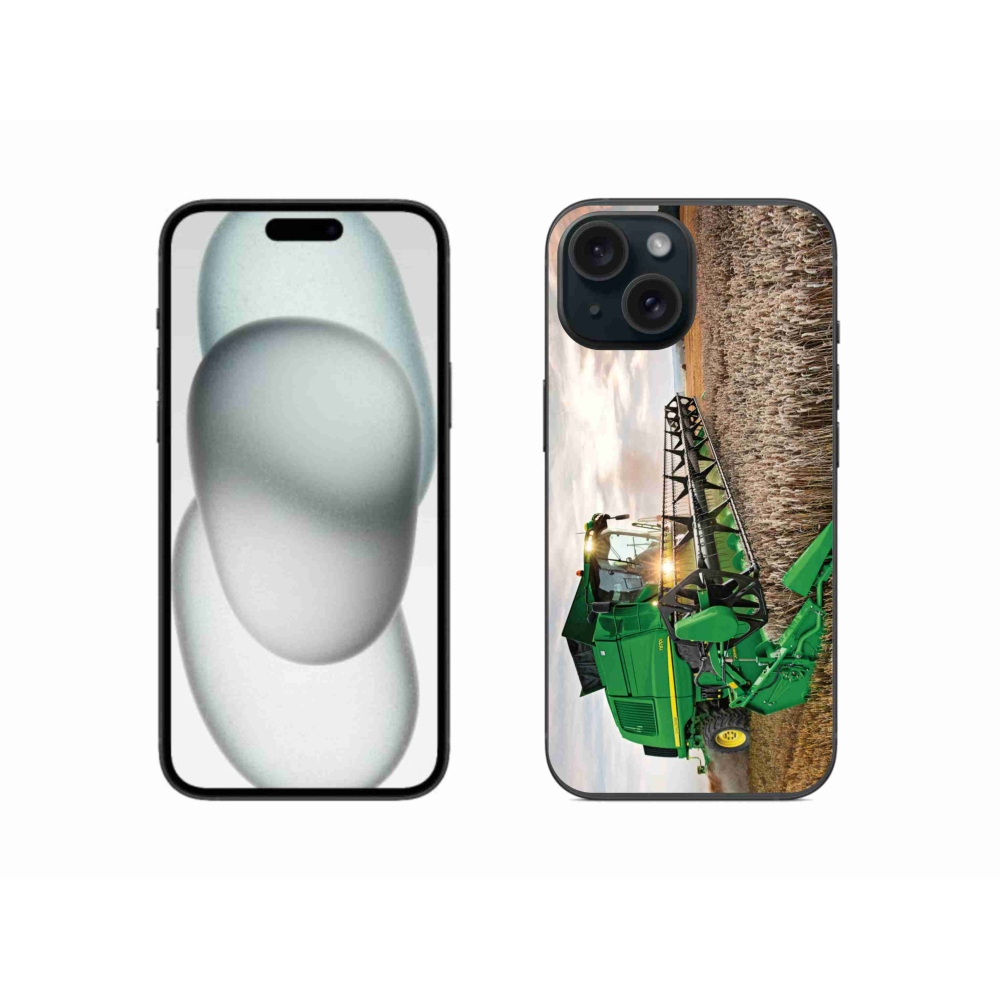 Gelový kryt mmCase na iPhone 15 - kombajn