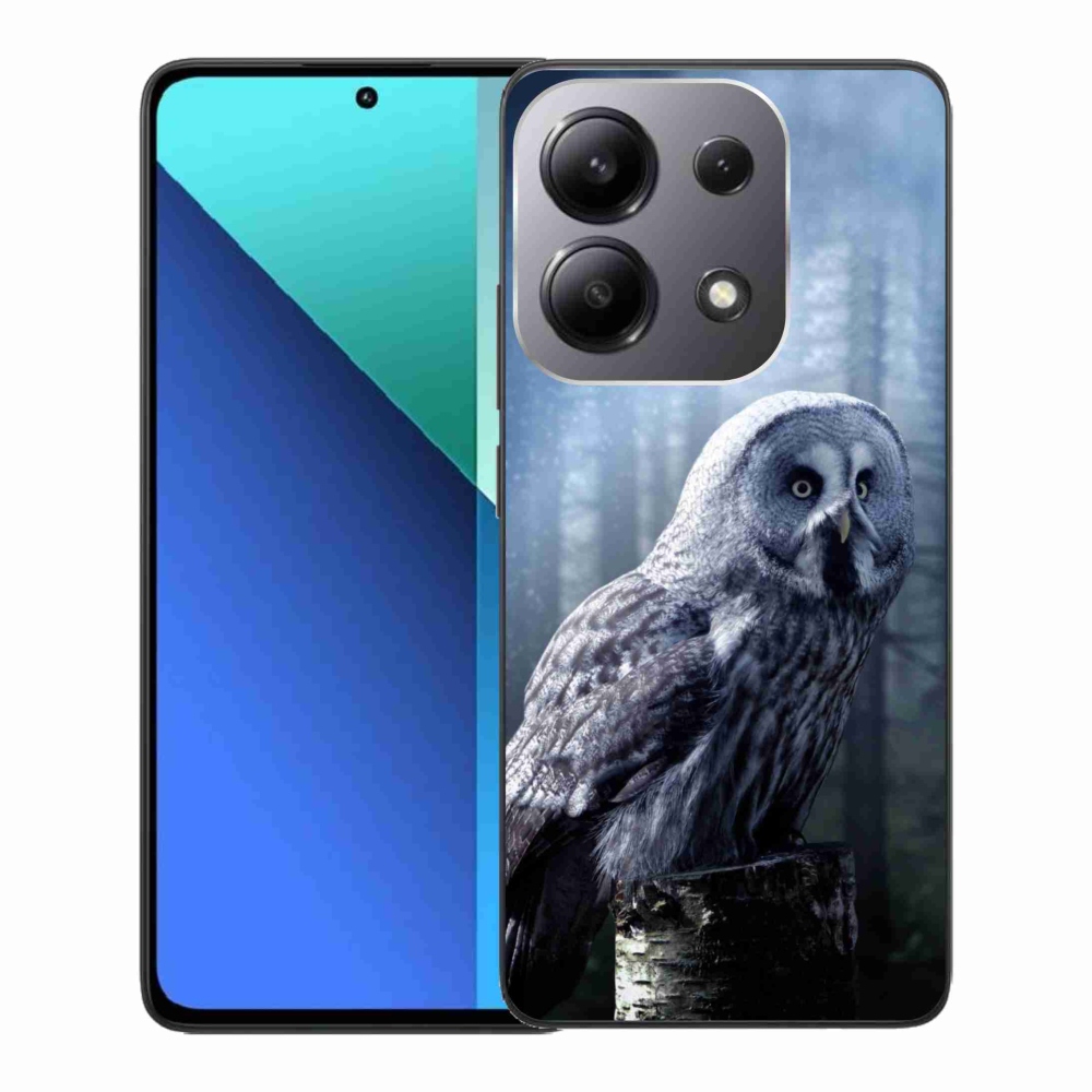 Gelový kryt mmCase na Xiaomi Redmi Note 13 - sova