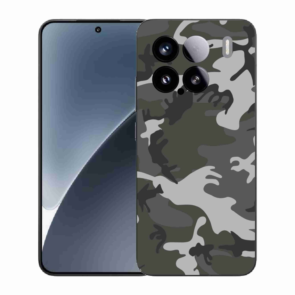 Gelový kryt mmCase na Xiaomi 15 - maskáčový vzor
