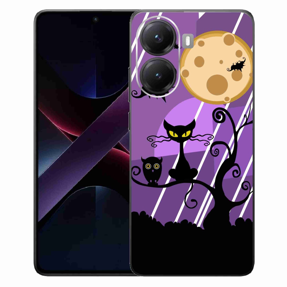 Gelový kryt mmCase na Xiaomi Poco X7 Pro 5G - halloween