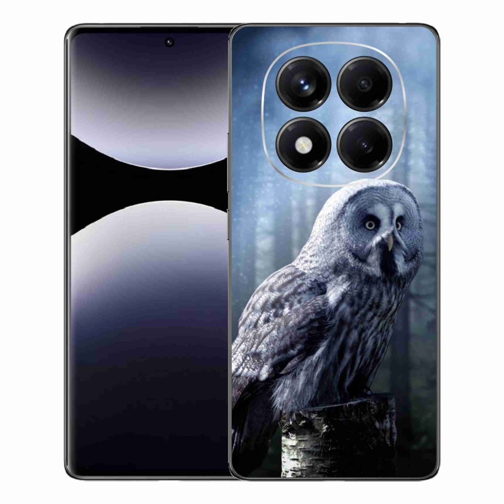 Gelový kryt mmCase na Xiaomi Redmi Note 14 Pro - sova
