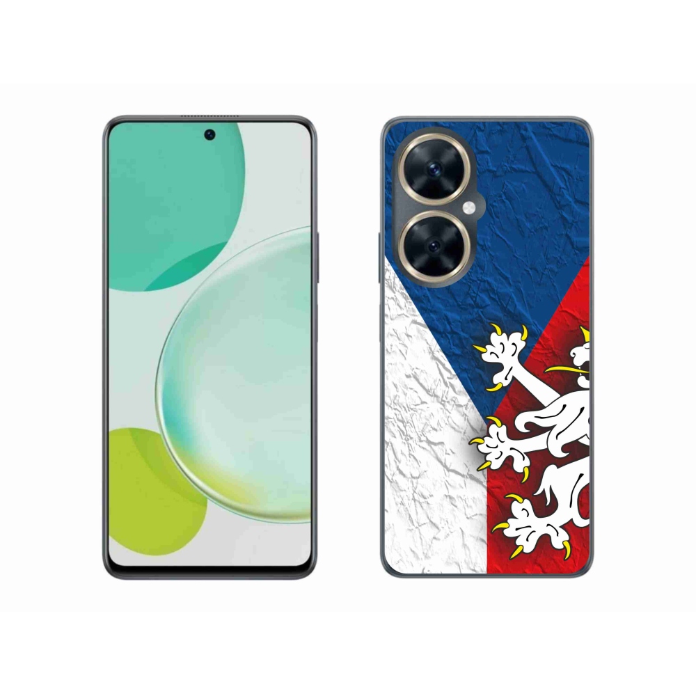 Gelový kryt mmCase na Huawei Nova 11i - česká vlajka 1