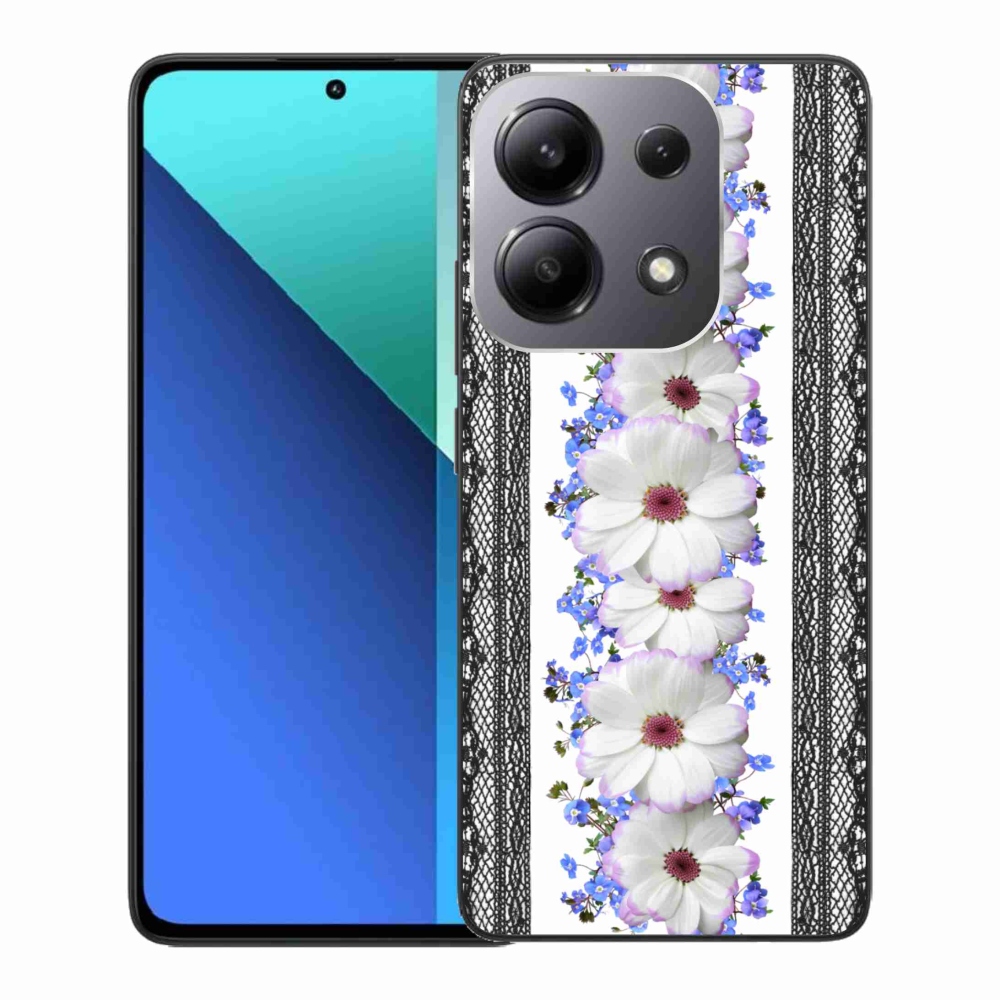 Gelový kryt mmCase na Xiaomi Redmi Note 13 - květiny 8