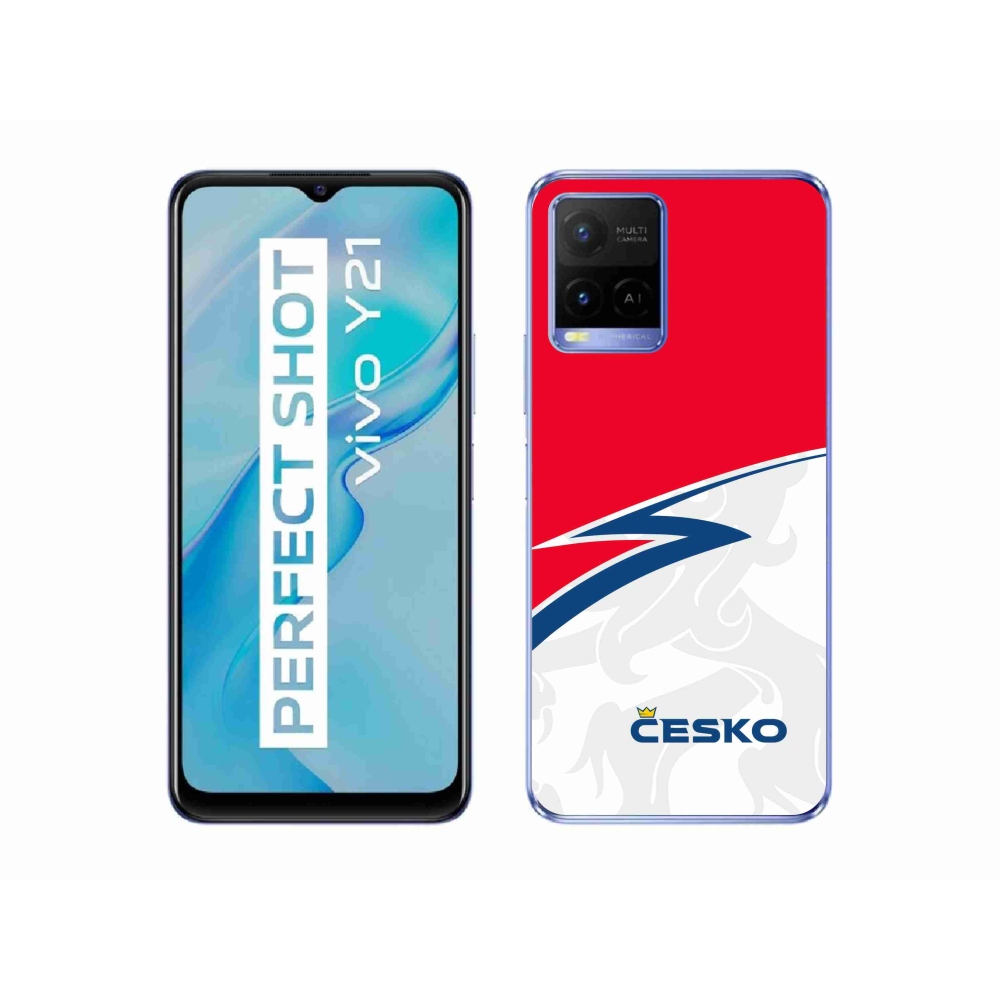 Gelový kryt mmCase na Vivo Y21/Y21s/Y33s - Česko