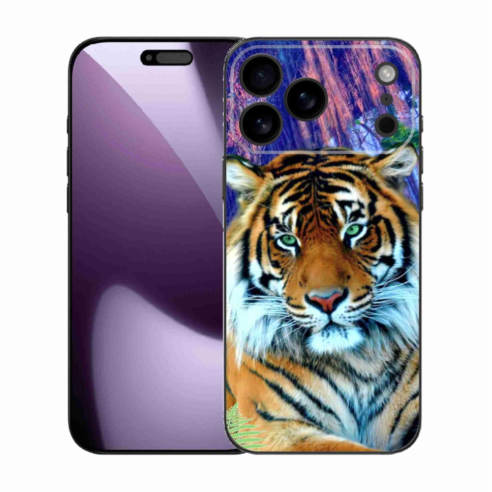 Gelový kryt mmCase na iPhone 17 Pro Max - tygr