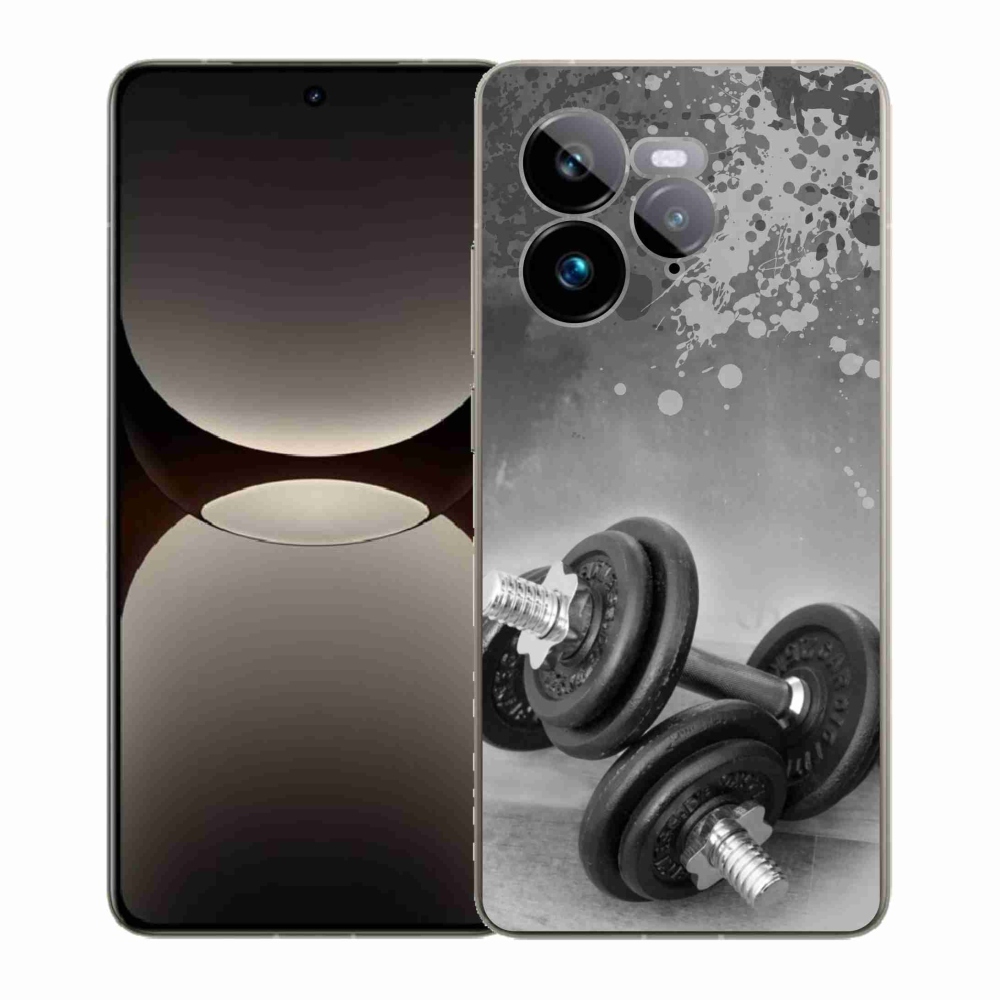 Gelový kryt mmCase na Realme GT 7 Pro 5G - činky 1