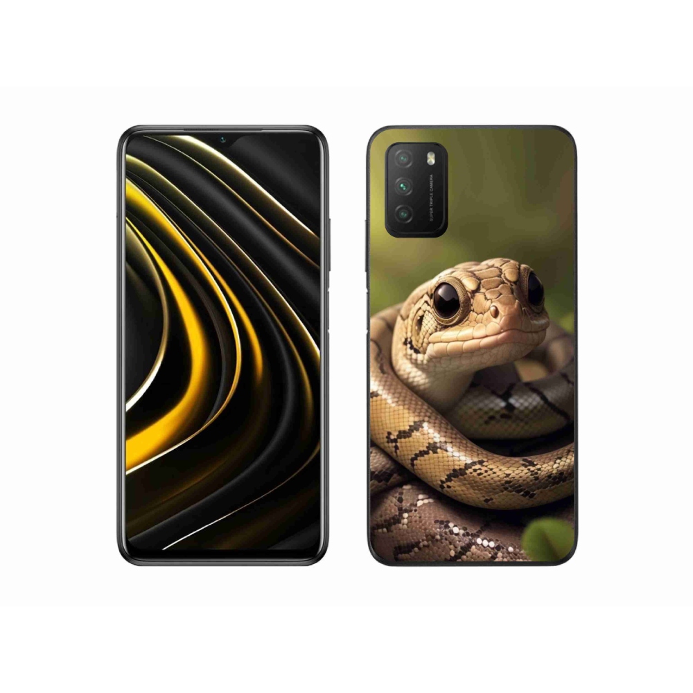 Gelový kryt mmCase na Xiaomi Poco M3 - had 1