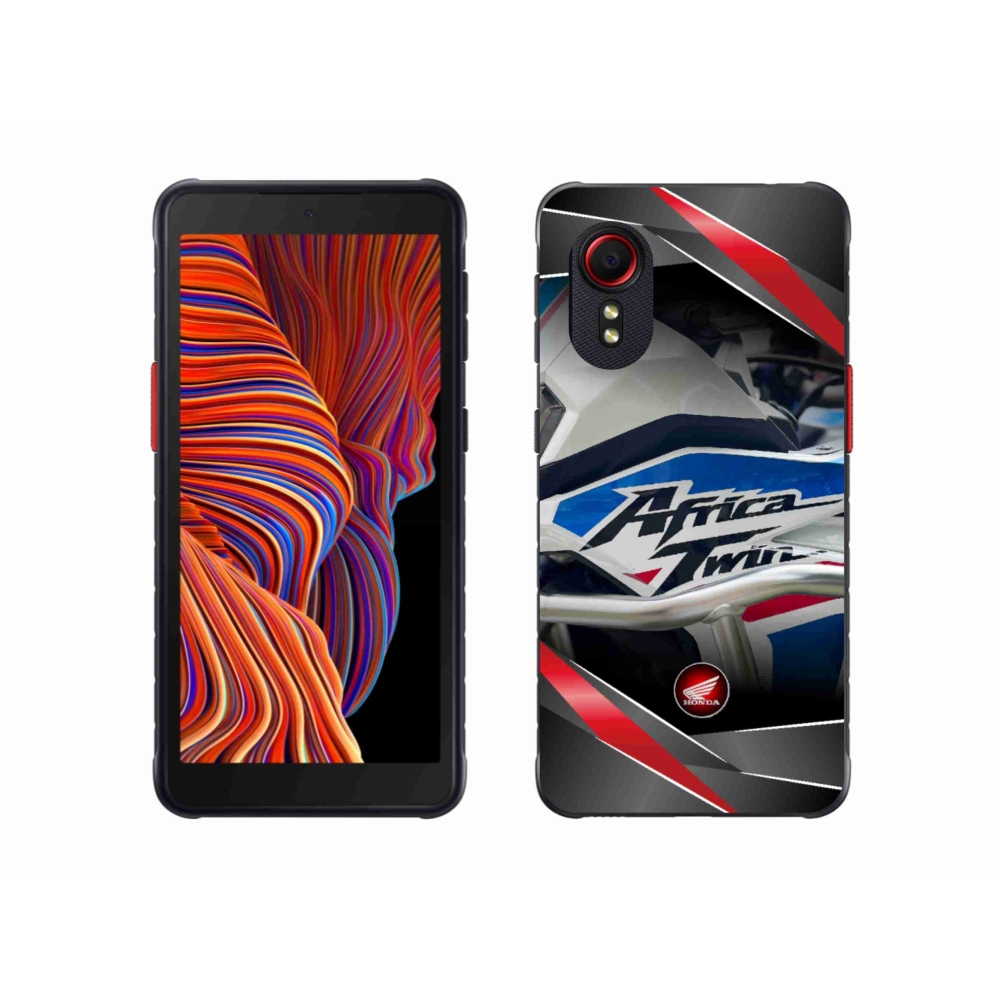 Gelový kryt mmCase na Samsung Galaxy Xcover 5 - motorka honda