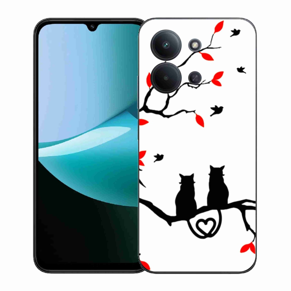 Gelový kryt mmCase na Xiaomi Redmi 15C 4G (171mm)/Poco C85 4G (171mm) - kočičí láska