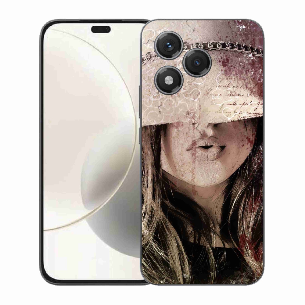 Gelový kryt mmCase na Honor 400 Lite - dívka
