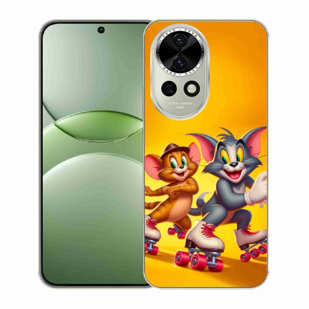 Gelový kryt mmCase na Huawei Nova 13 5G - tom a jerry