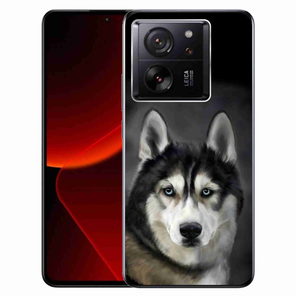 Gelový obal mmCase na Xiaomi 13T/13T Pro - husky