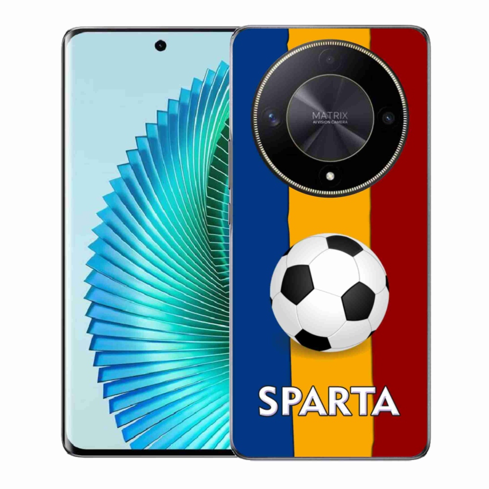 Gelový kryt mmCase na Honor Magic 6 Lite 5G - fotbal 1