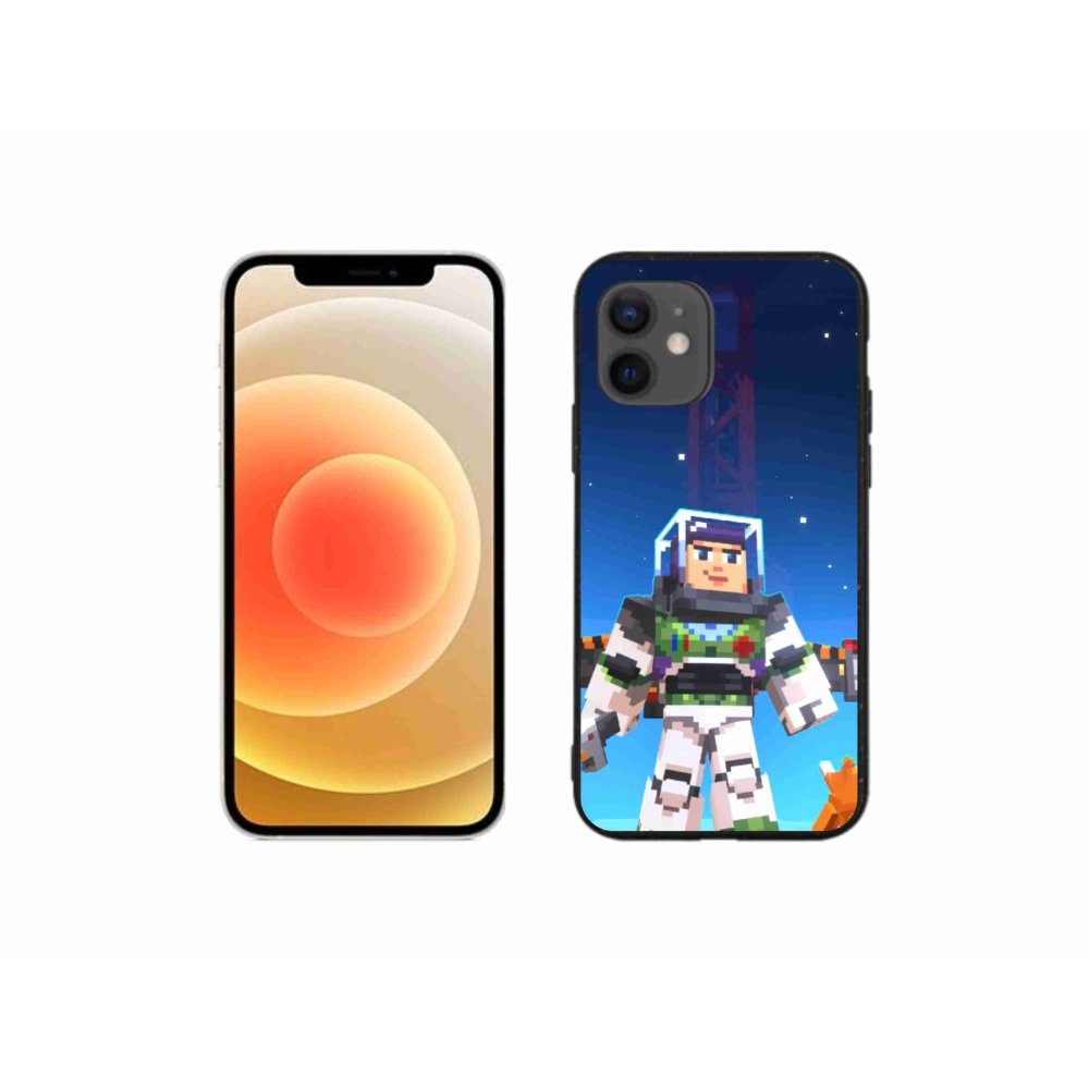 Gelový kryt mmCase na iPhone 12 mini - minecraft 2