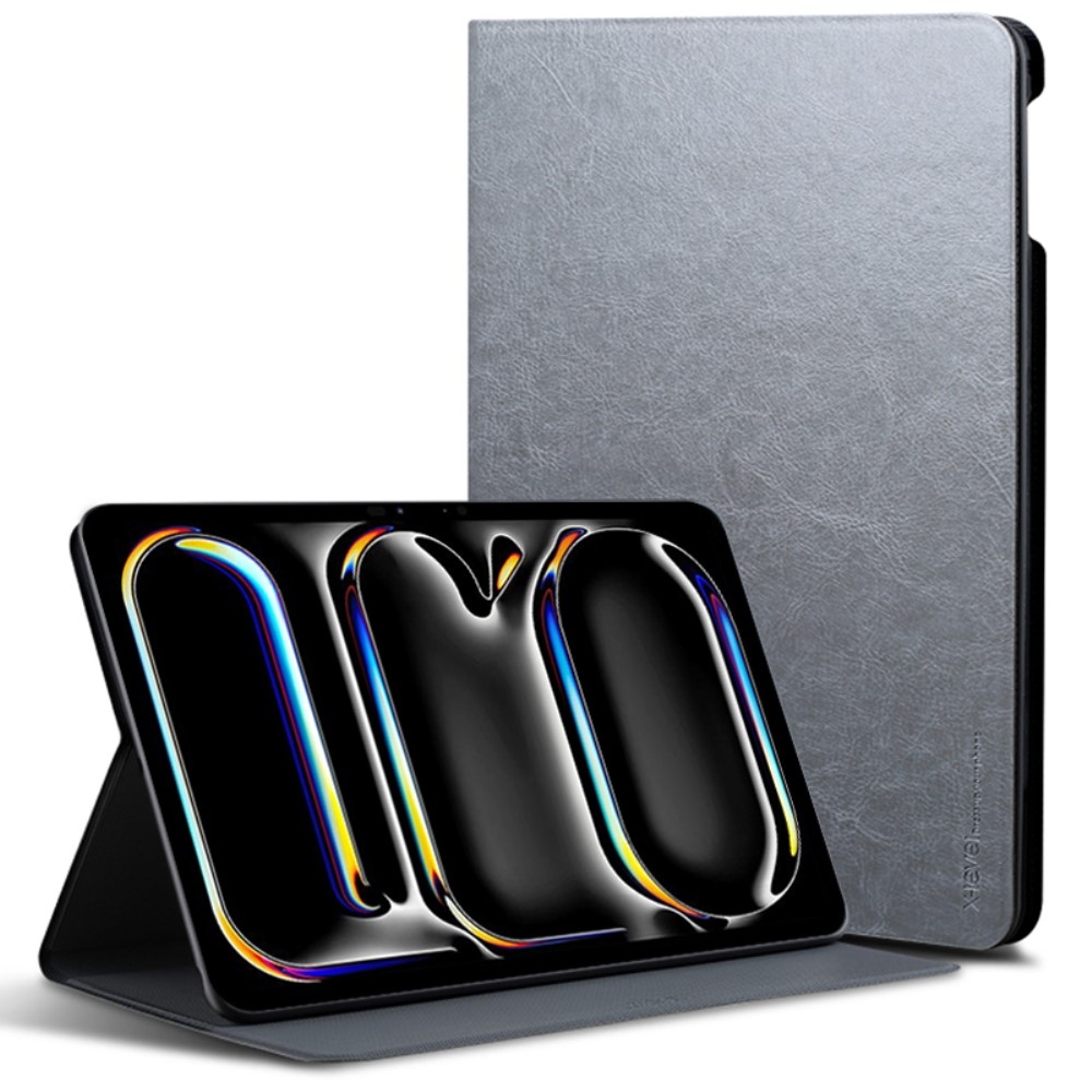 X-Level chytré zavírací pouzdro na iPad Pro 13 (2024) - šedé