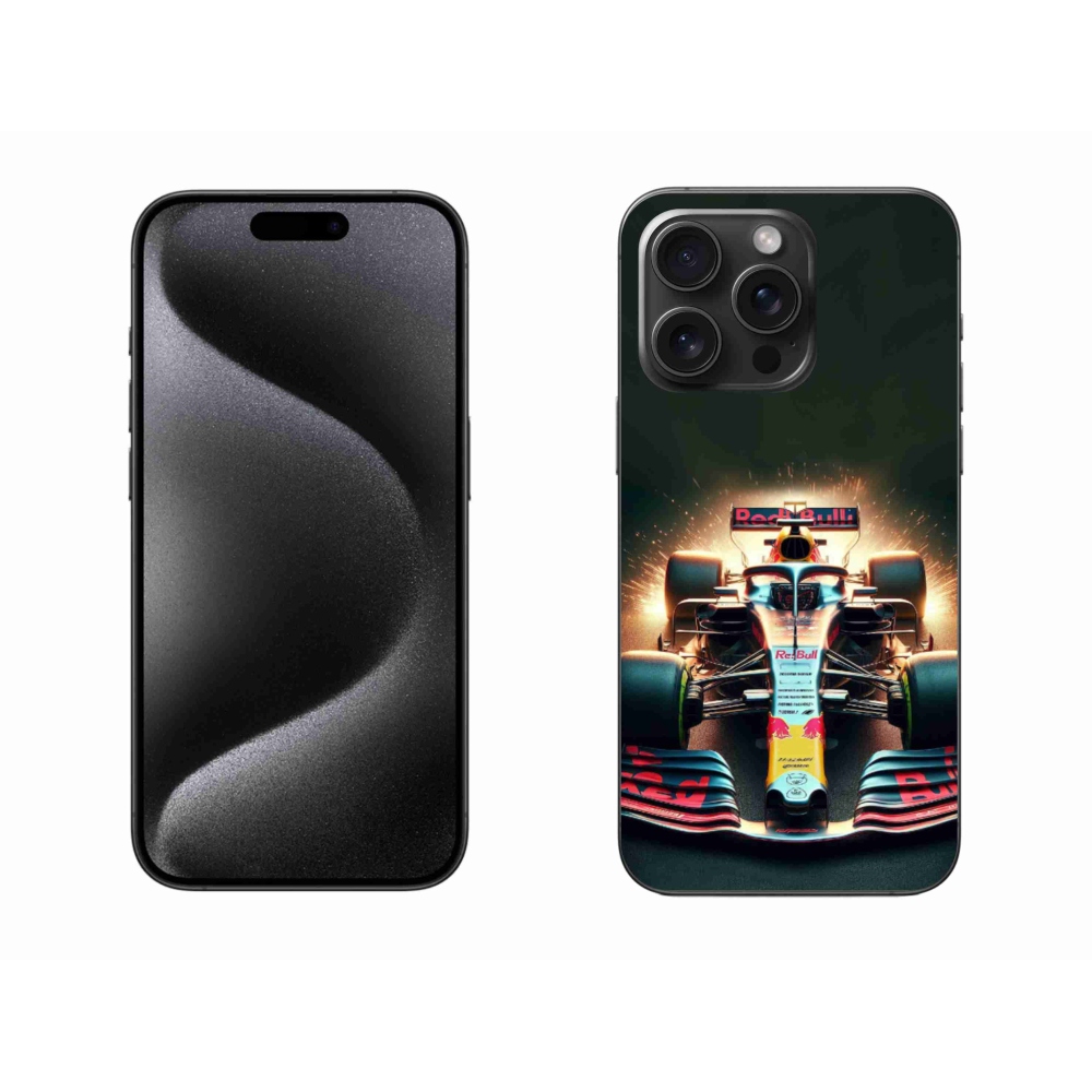 Gelový kryt mmCase na iPhone 15 Pro Max - formule 3