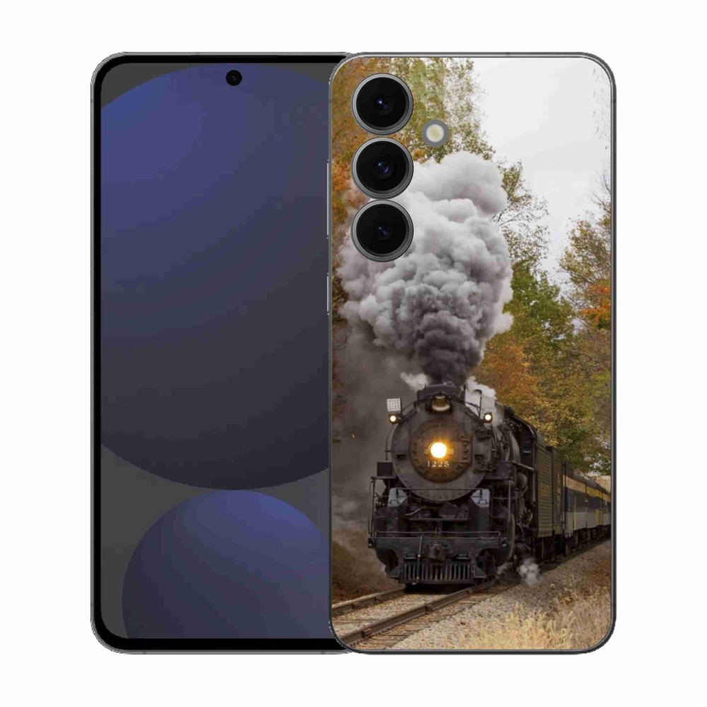 Gelový kryt mmCase na Samsung Galaxy S25 FE - vlak 1