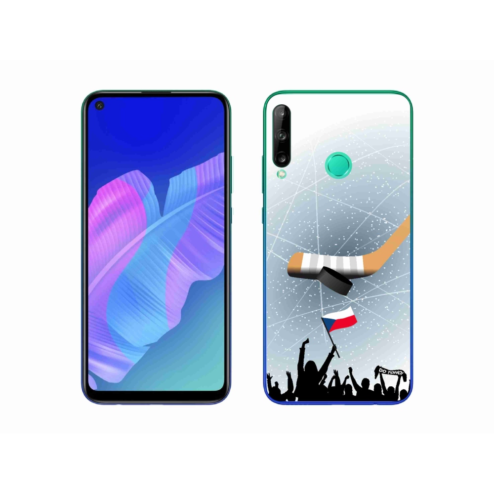Gelový kryt mmCase na Huawei P40 Lite E - fanoušci hokeje