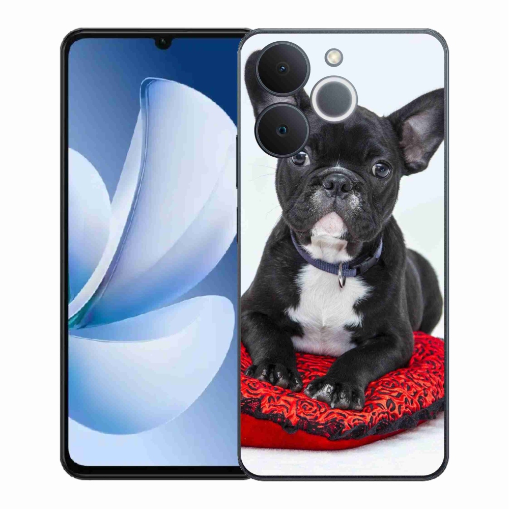 Gelový kryt mmCase na Realme Note 70T - buldok