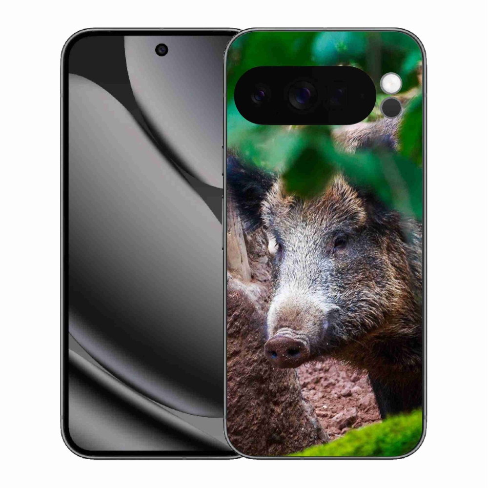 Gelový kryt mmCase na Google Pixel 10 Pro XL - divoké prase