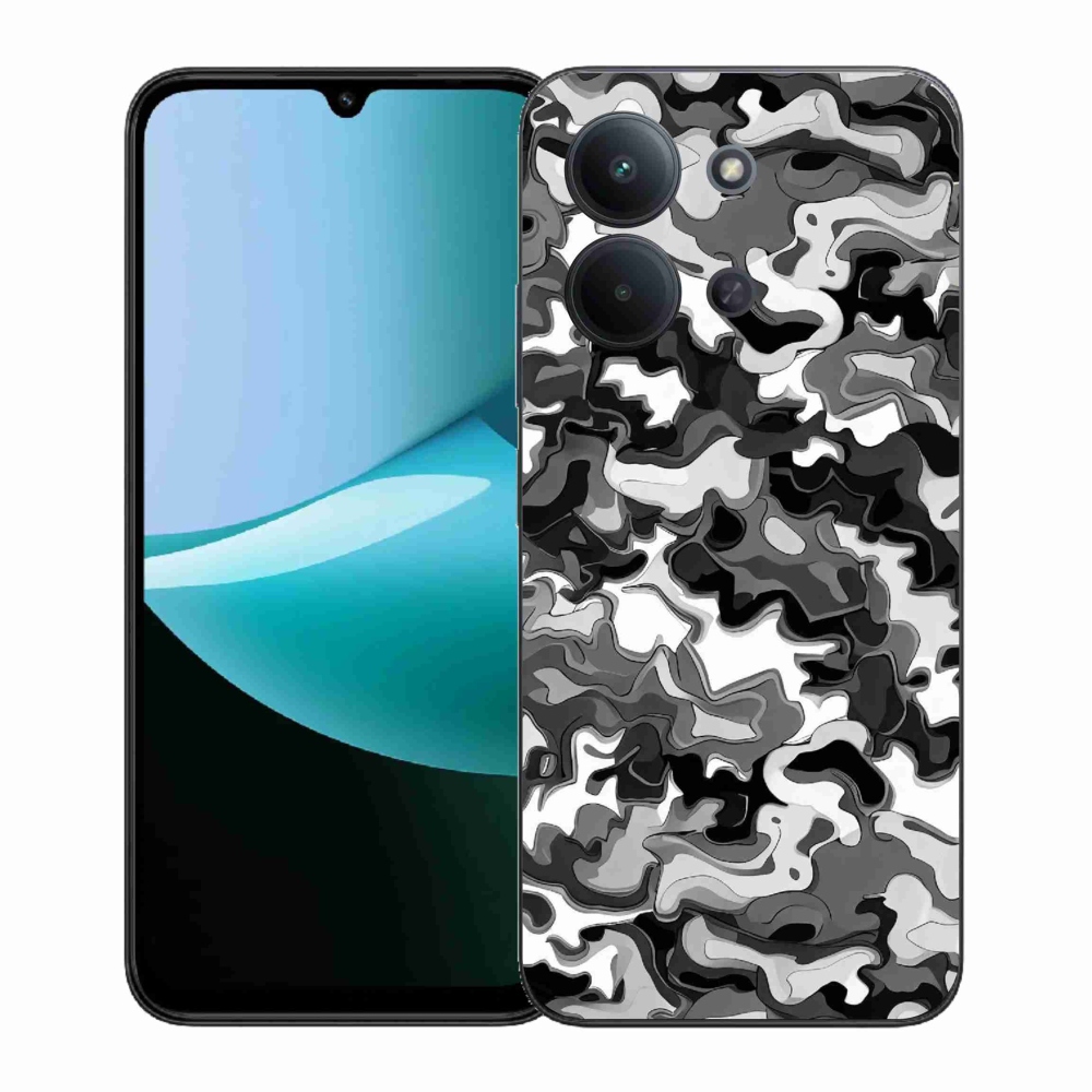 Gelový kryt mmCase na Xiaomi Redmi 15C 4G (171mm)/Poco C85 4G (171mm) - maskáčový vzor 3