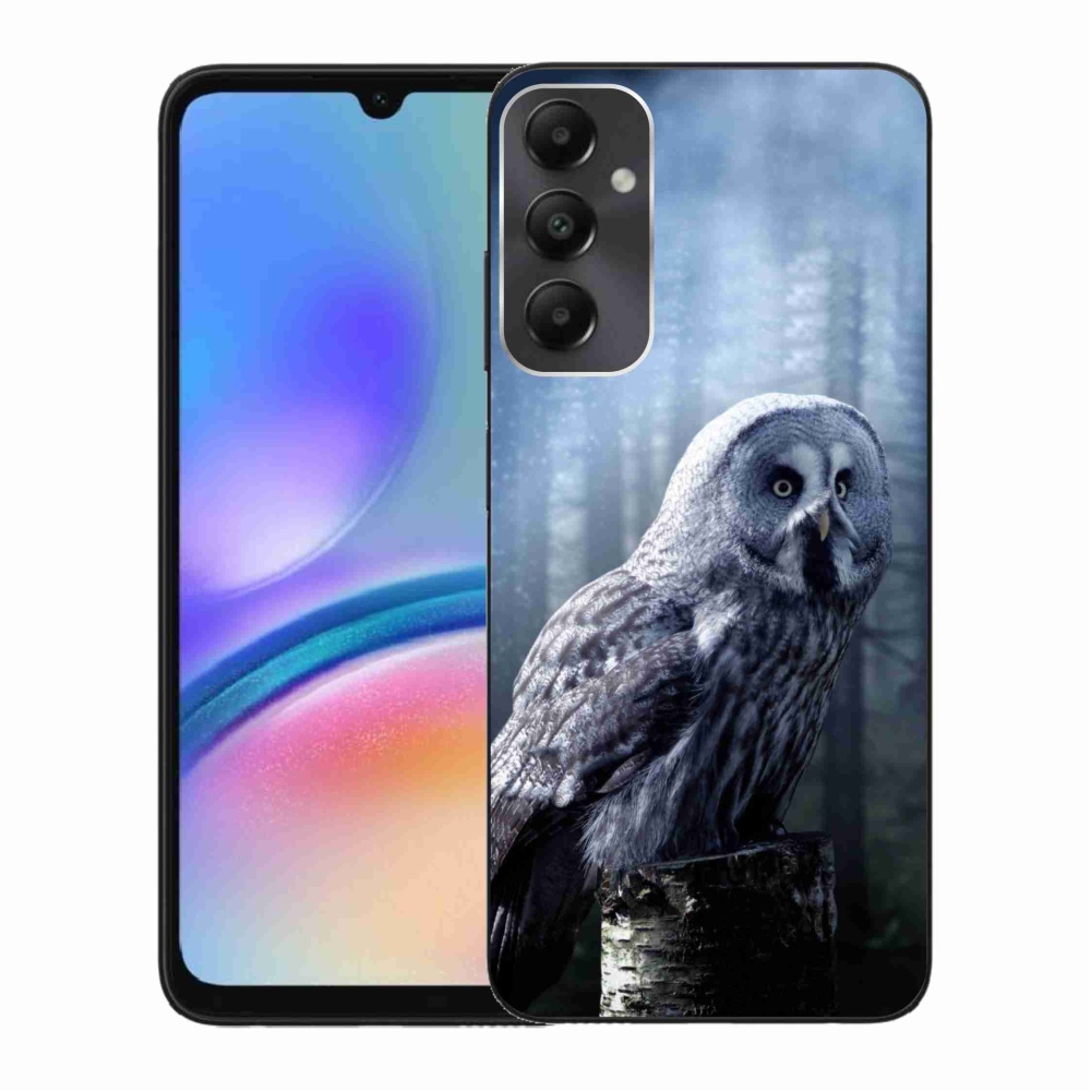 Gelový kryt mmCase na Samsung Galaxy A05s - sova