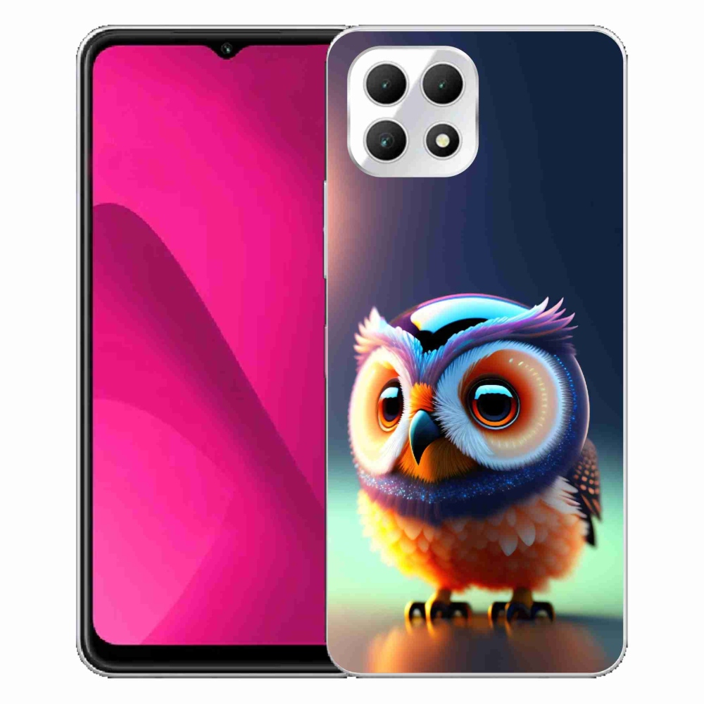 Gelový kryt mmCase na T-Mobile T Phone 2 - sovička
