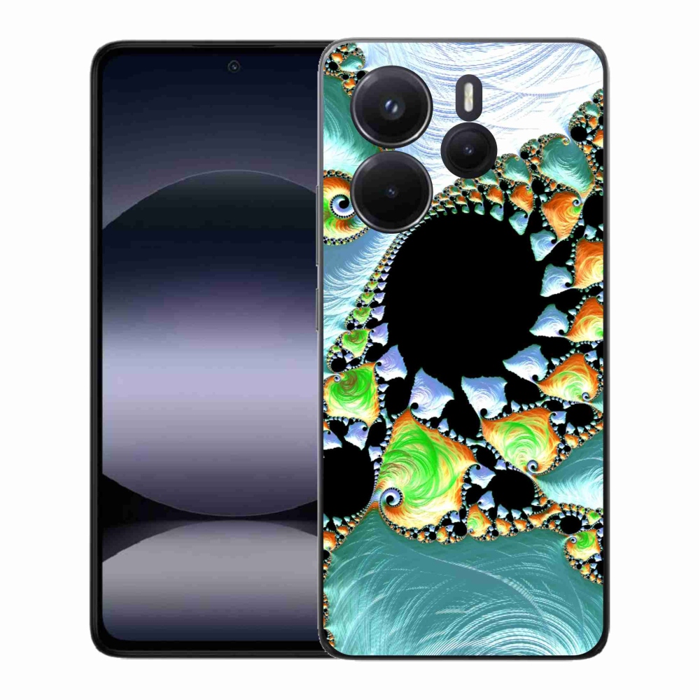 Gelový kryt mmCase na Xiaomi Redmi Note 14 - abstraktní motiv 21