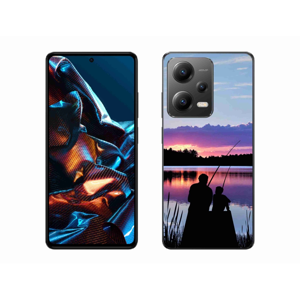 Gelový kryt mmCase na Xiaomi Redmi Note 12 Pro 5G - rybaření 2