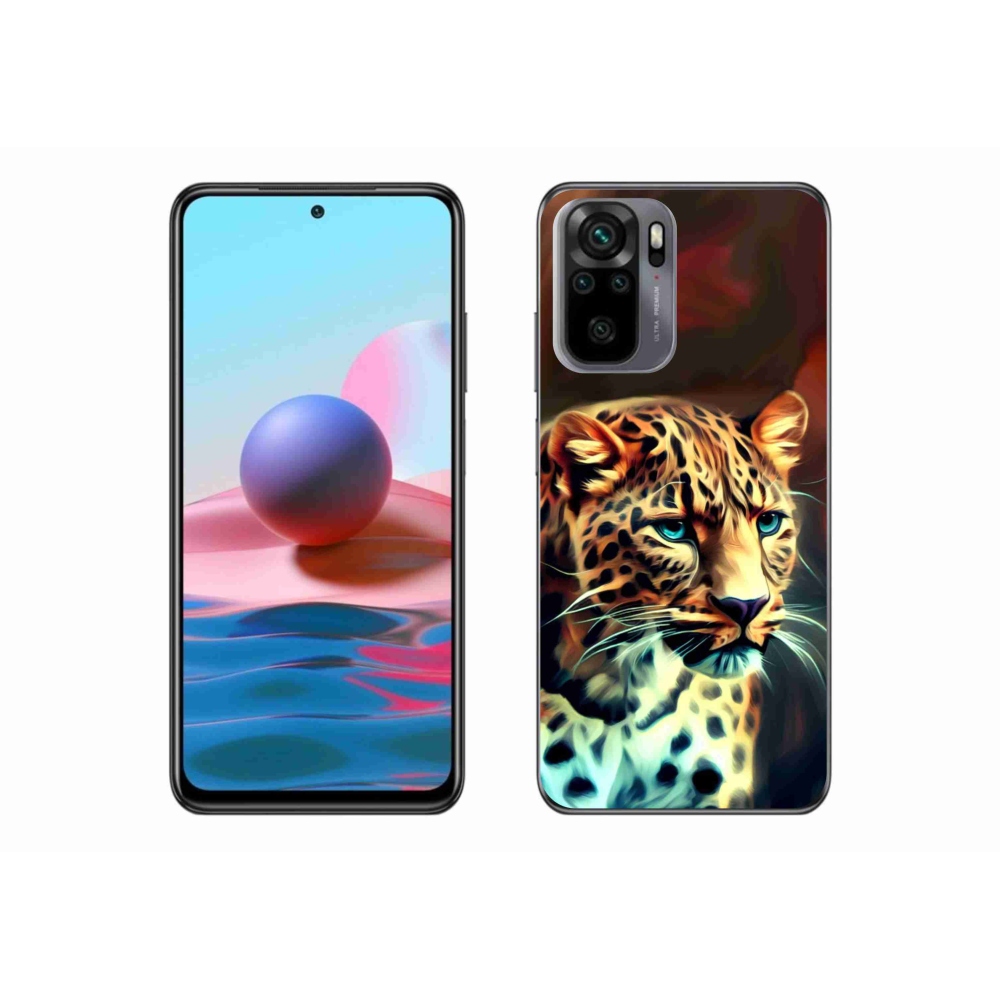 Gelový kryt mmCase na Xiaomi Redmi Note 10S - leopard