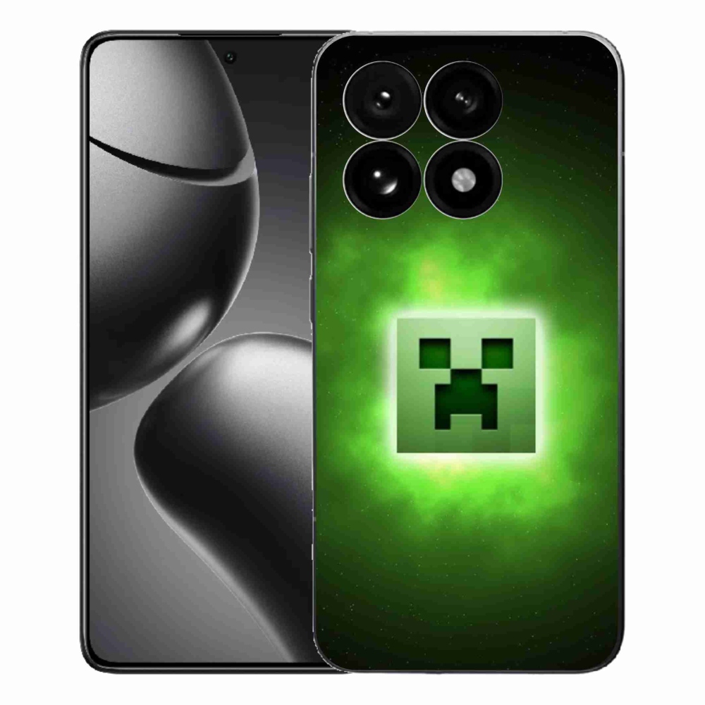 Gelový kryt mmCase na Xiaomi 15T - minecraft