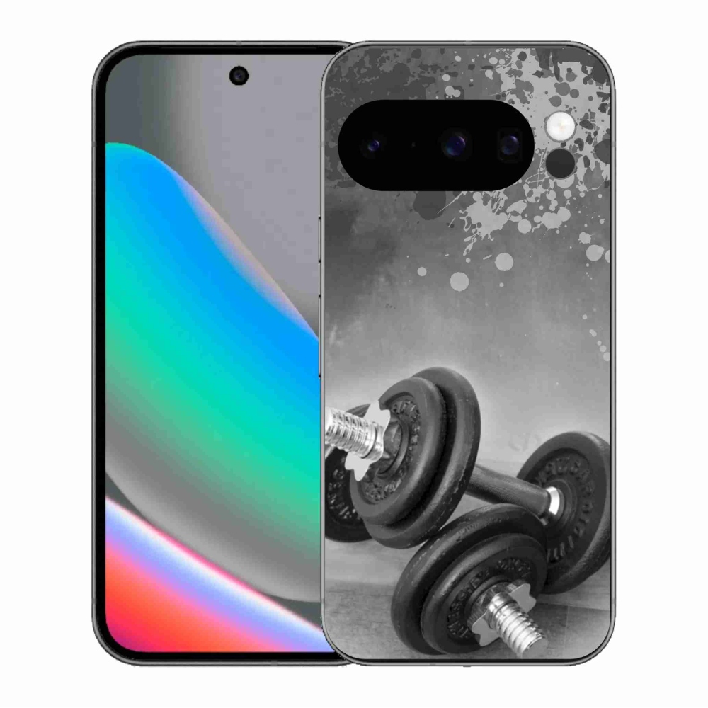 Gelový kryt mmCase na Google Pixel 10 Pro - činky 1