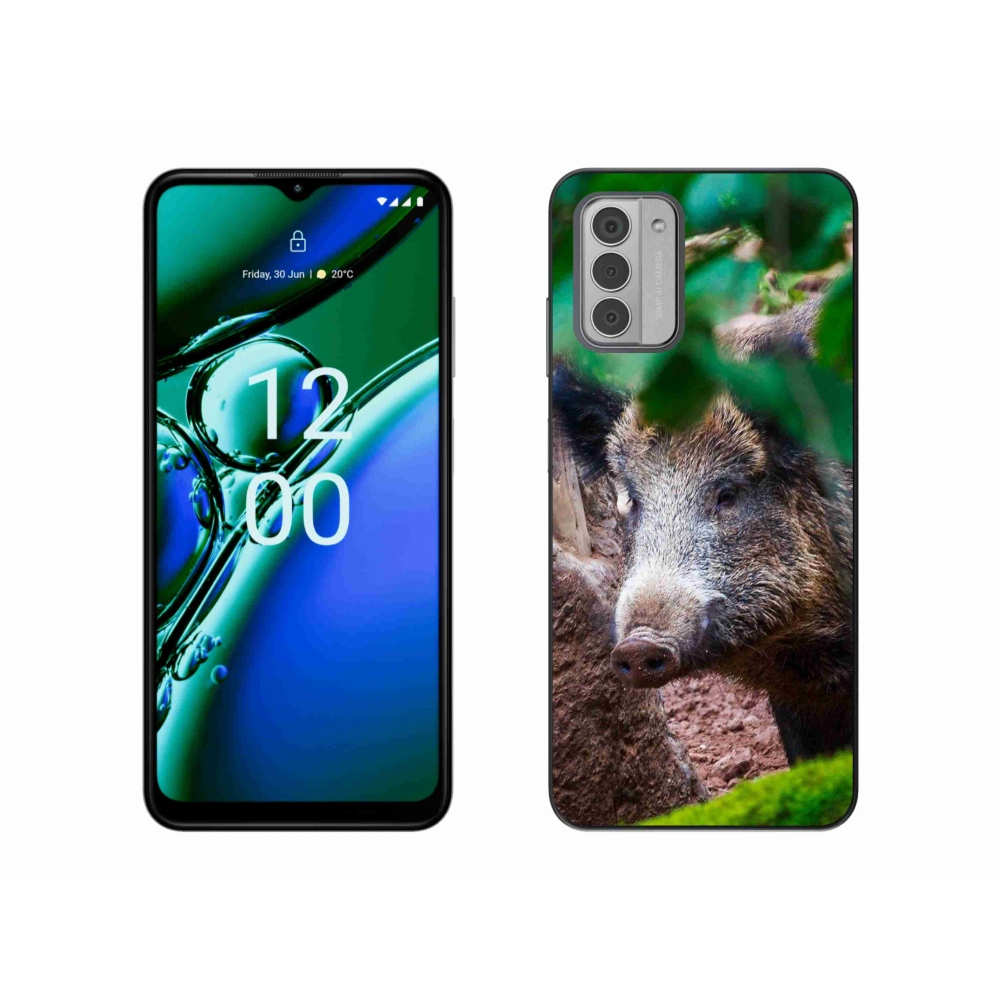 Gelový kryt mmCase na Nokia G42 - divoké prase