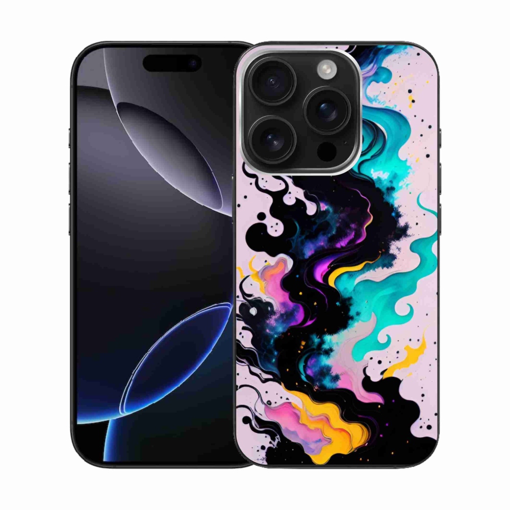 Gelový kryt mmCase na iPhone 16 Pro - abstraktní motiv 4