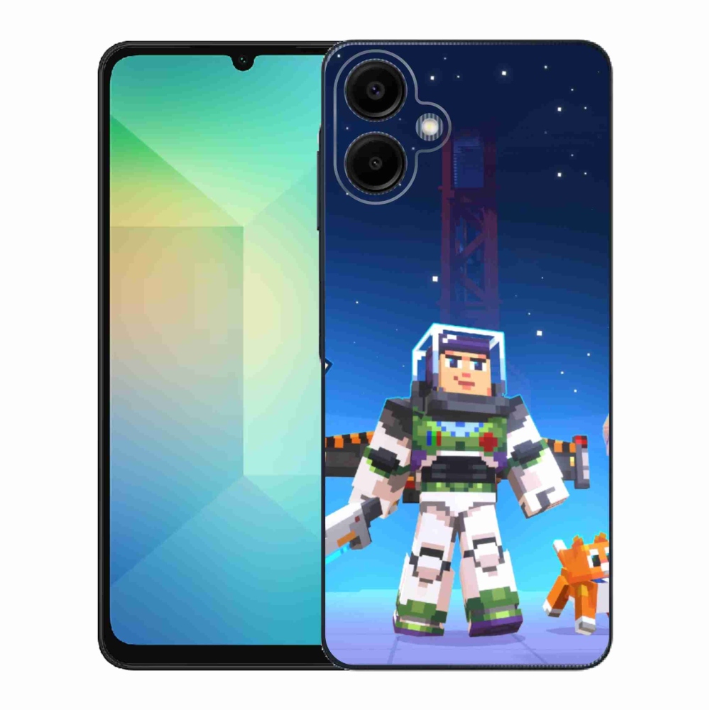 Gelový kryt mmCase na Samsung Galaxy A06 4G - minecraft 2