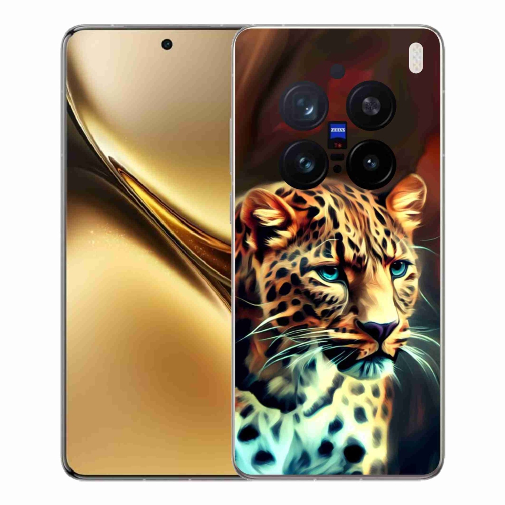 Gelový kryt mmCase na Vivo X200 Pro 5G - leopard