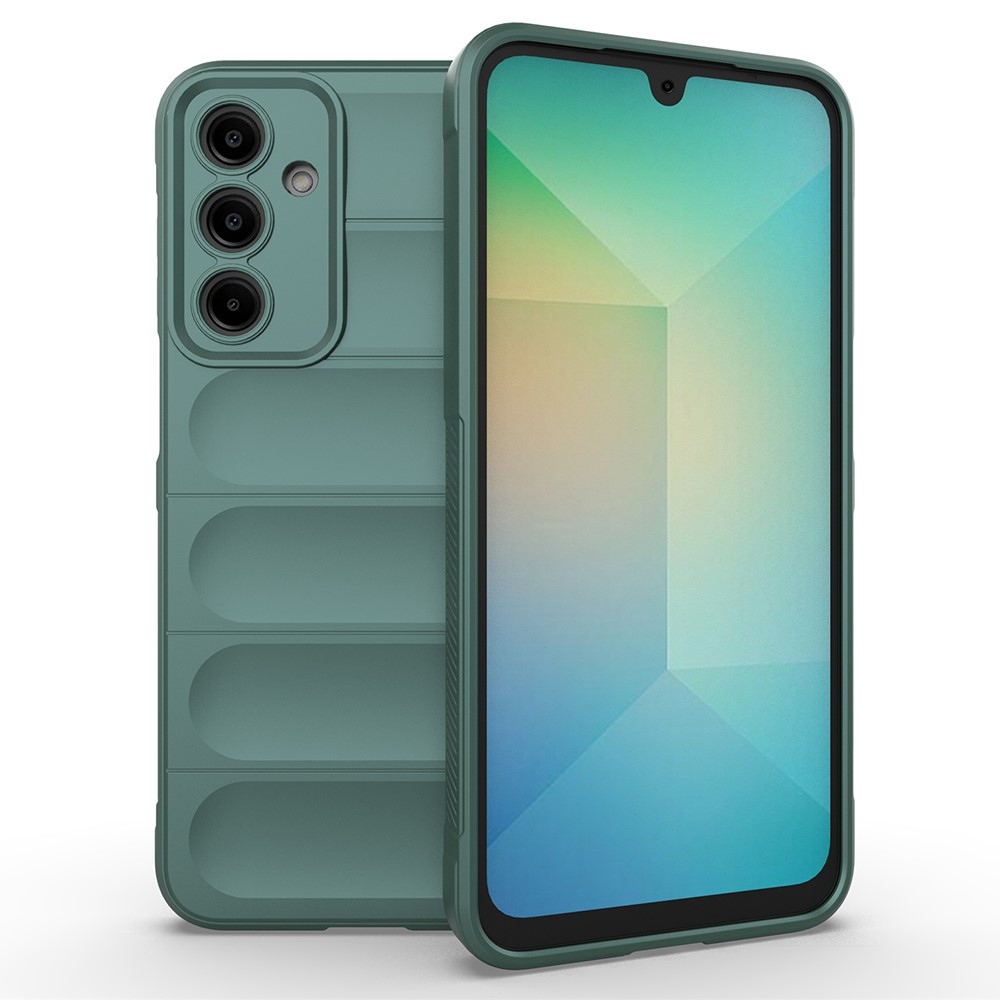 Rugg odolný gelový obal na Samsung Galaxy A36 5G - zelený