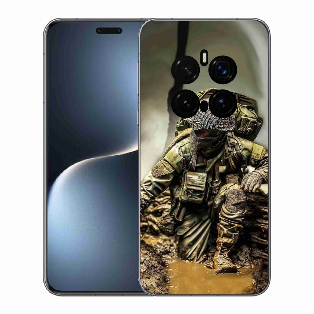 Gelový kryt mmCase na Honor Magic 7 Pro 5G - voják