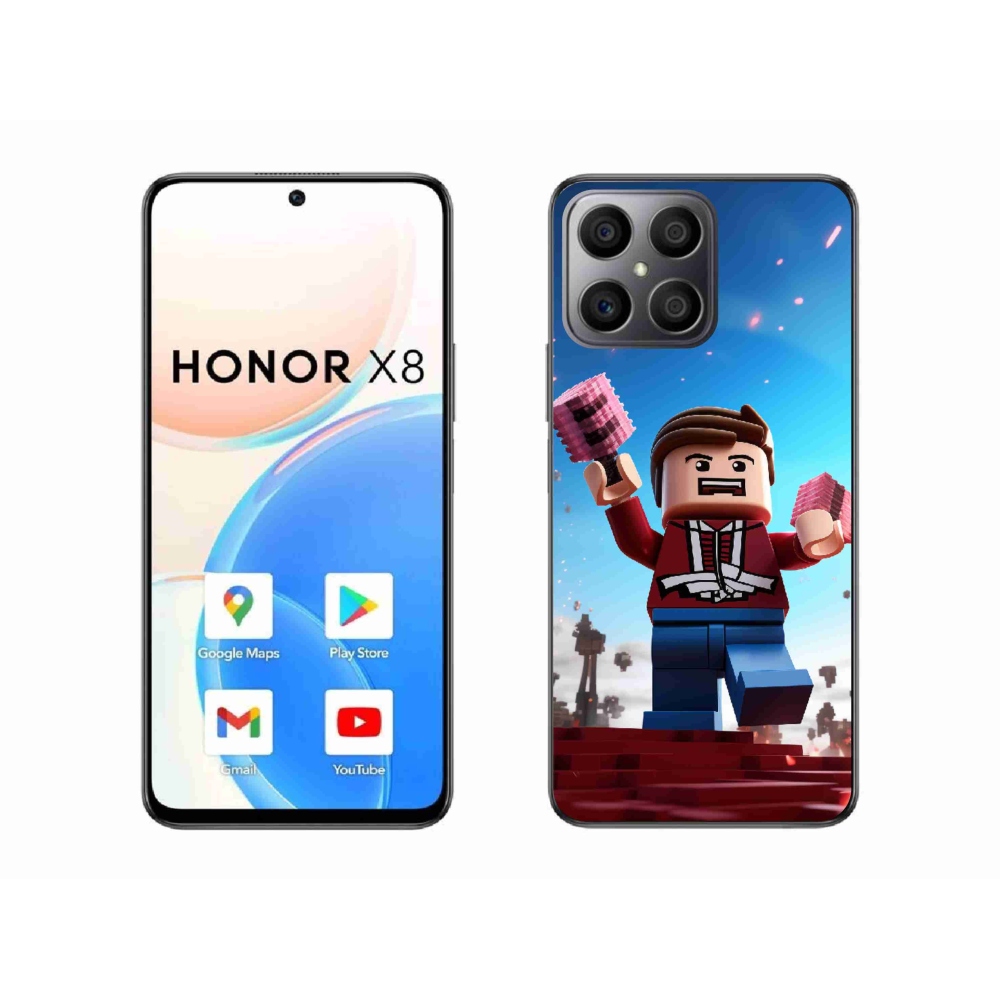 Gelový kryt mmCase na Honor X8 4G - roblox 2