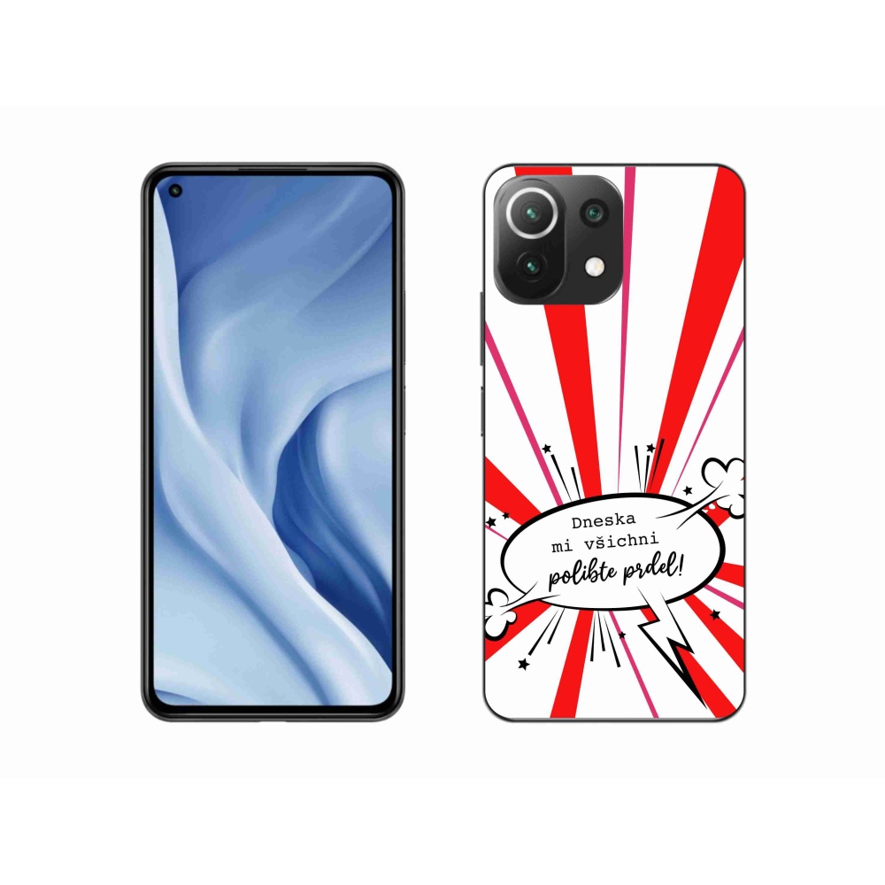 Gelový kryt mmCase na Xiaomi 11 Lite 5G NE - vtipný text 15 bílé pozadí