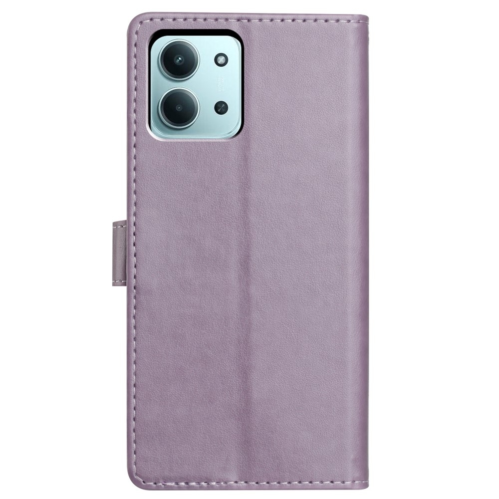 Clots knížkové pouzdro na Xiaomi Redmi 15C 4G (171mm)/Poco C85 4G (171mm) - fialové