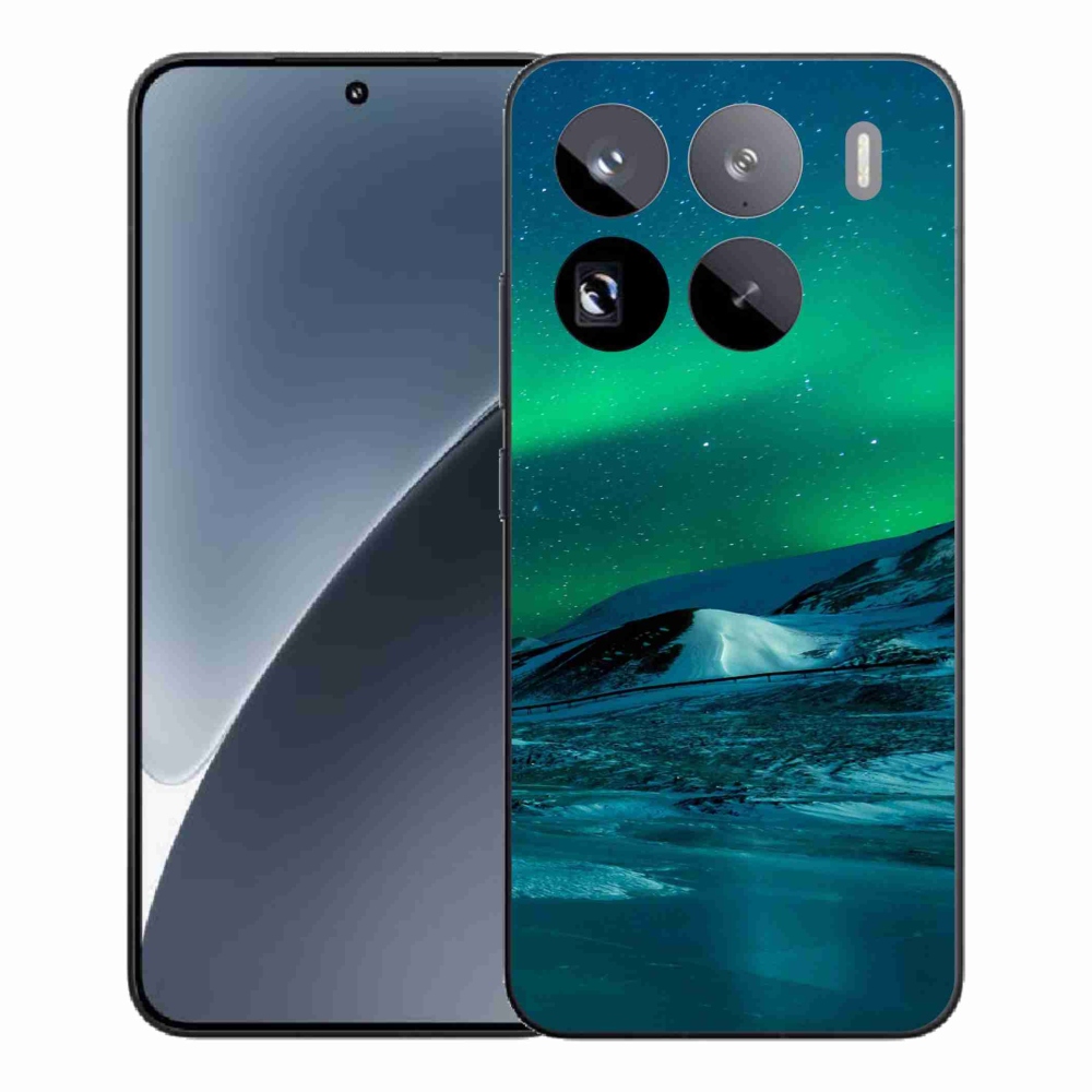 Gelový kryt mmCase na Xiaomi 15 Pro - polární záře