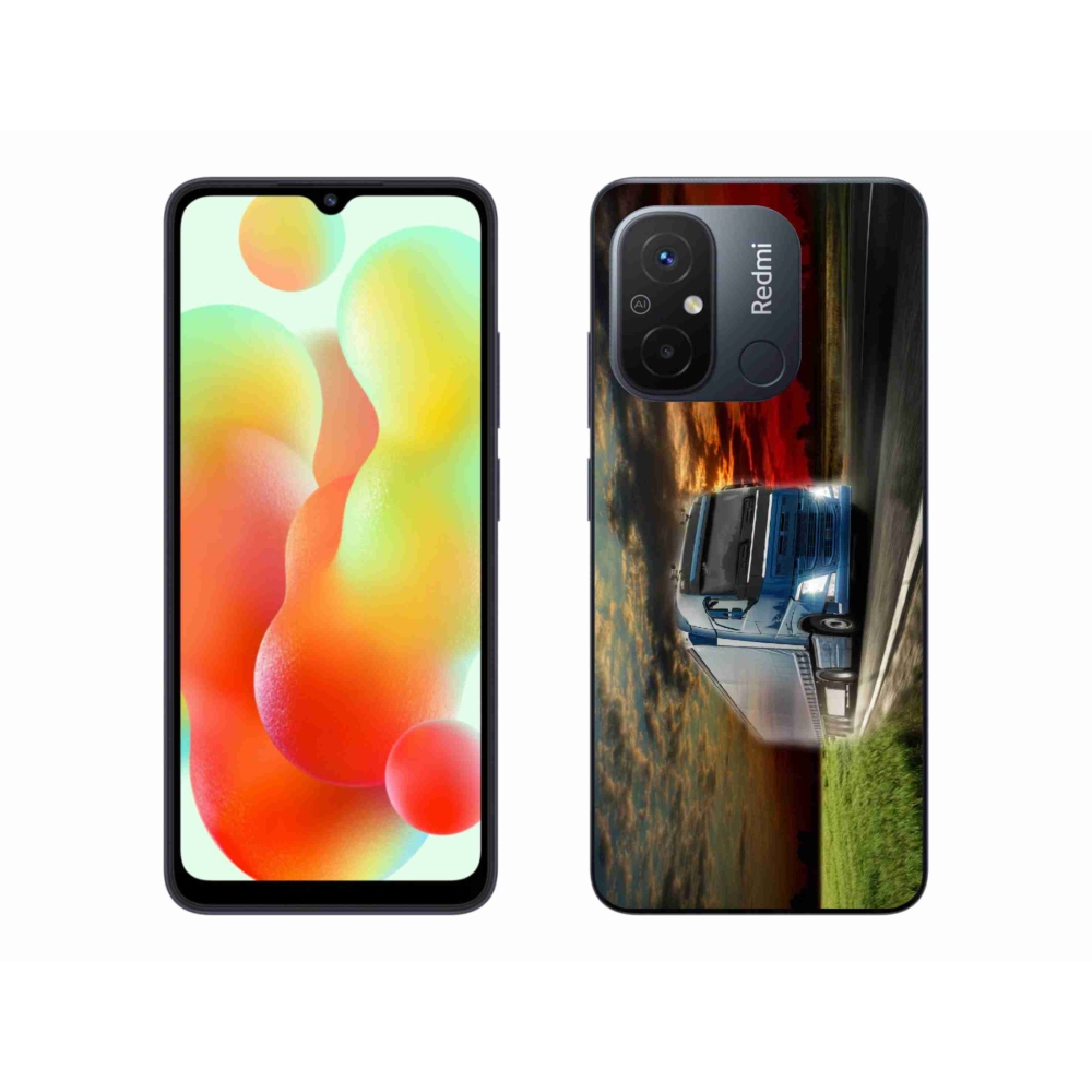 Gelový kryt mmCase na Xiaomi Redmi 12C - kamion 4