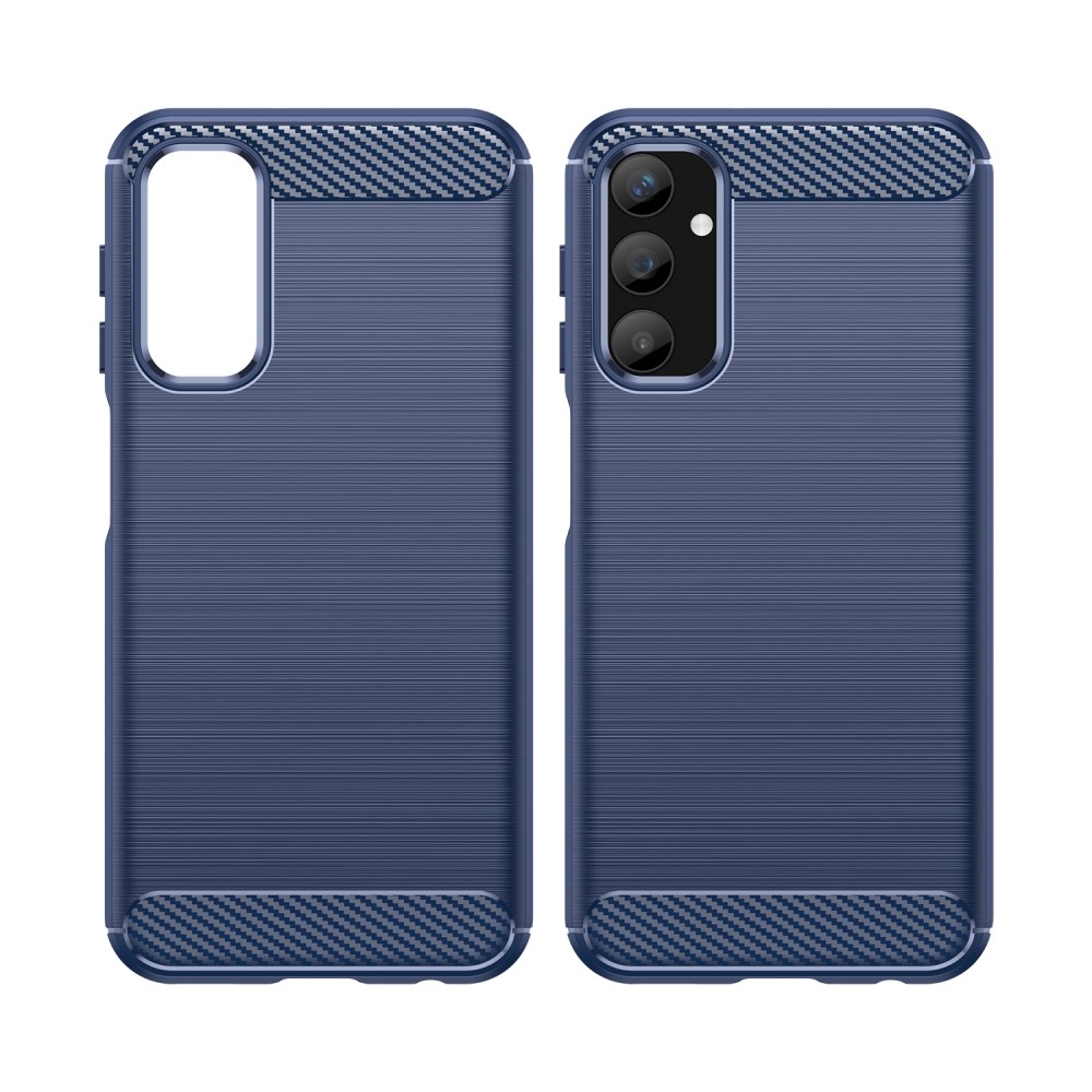 Carbon odolný gelový obal na Samsung Galaxy A25 5G - modrý