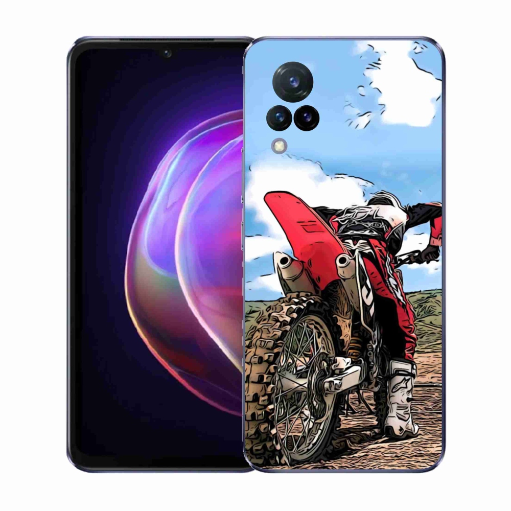 Gelový kryt mmCase na Vivo V21 4G/5G - moto
