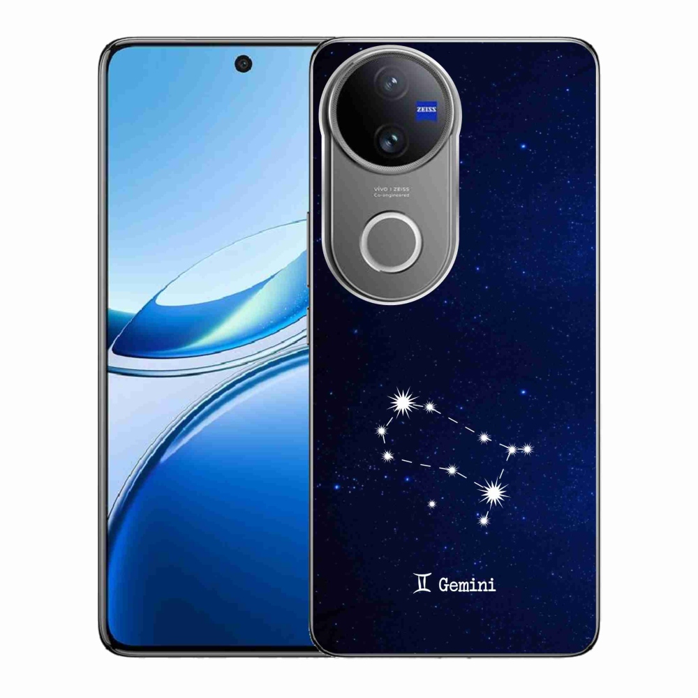 Gelový kryt mmCase na Vivo V50 5G - souhvězdí Blíženců