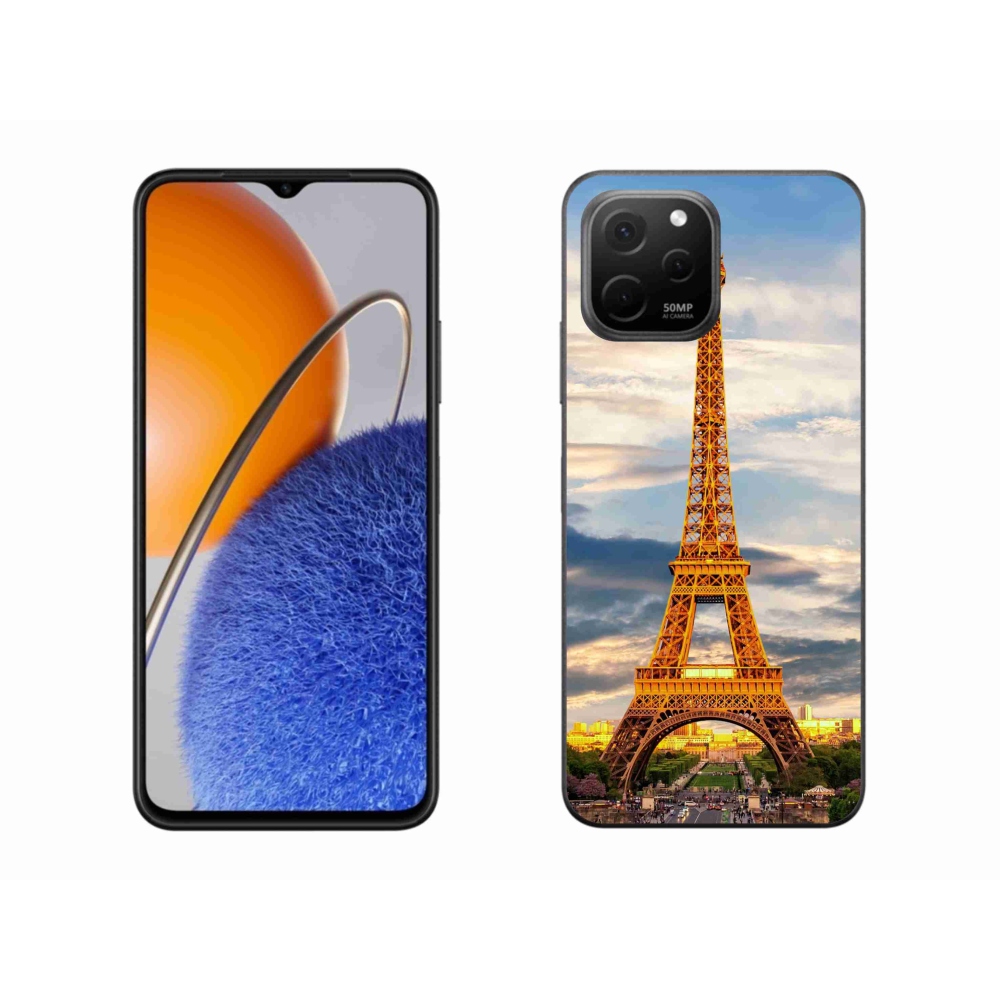 Gelový kryt mmCase na Huawei Nova Y61 - eiffelova věž 3