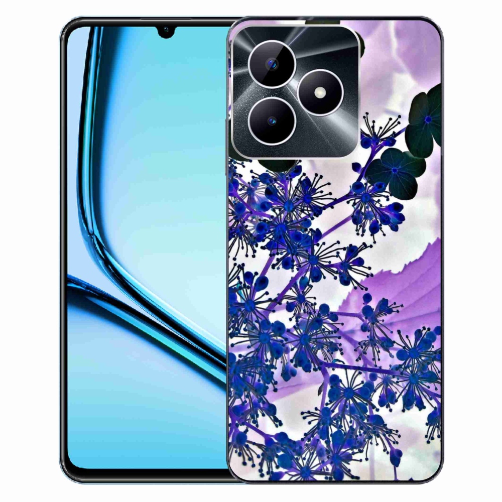 Gelový kryt mmCase na Realme Note 50 - květ hortenzie